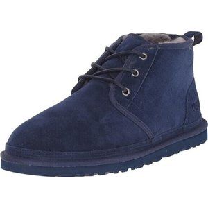 UGG Men's Blue Suede Boots